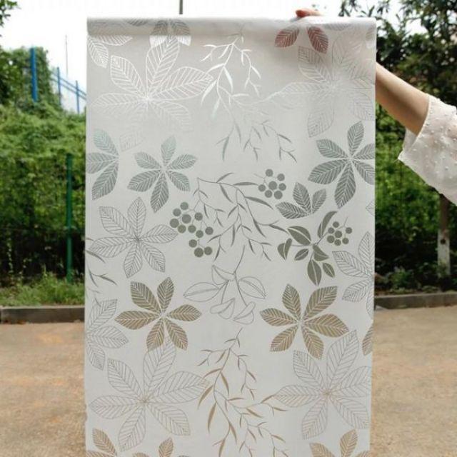 5 mét khổ 60cm decal kính_ Giấy dán kính che cửa sổ_ cửa phòng tắm.