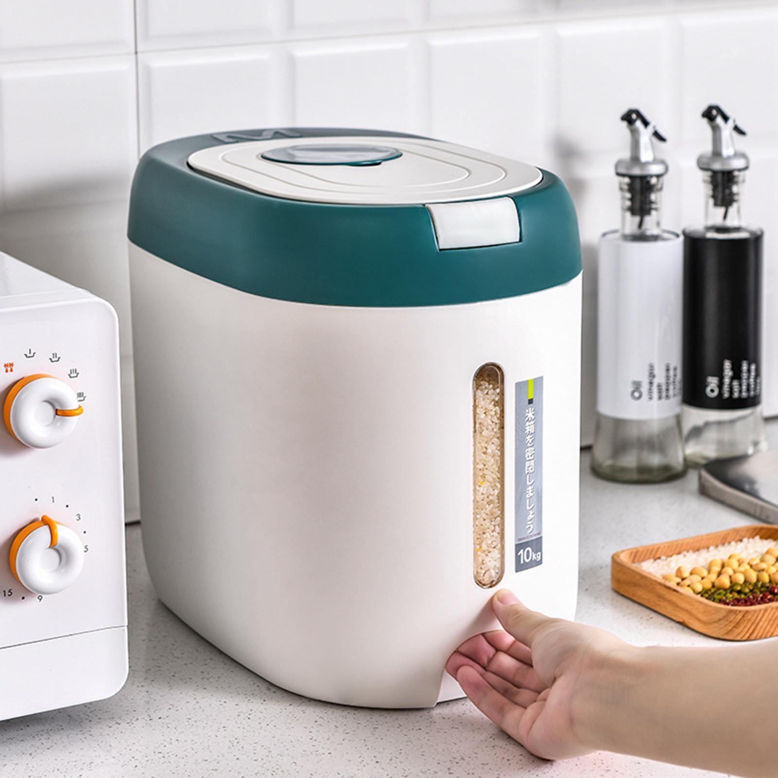 2Pcs Insect-Proof Rice Bucket Household Multipurpose for Kitchen Container