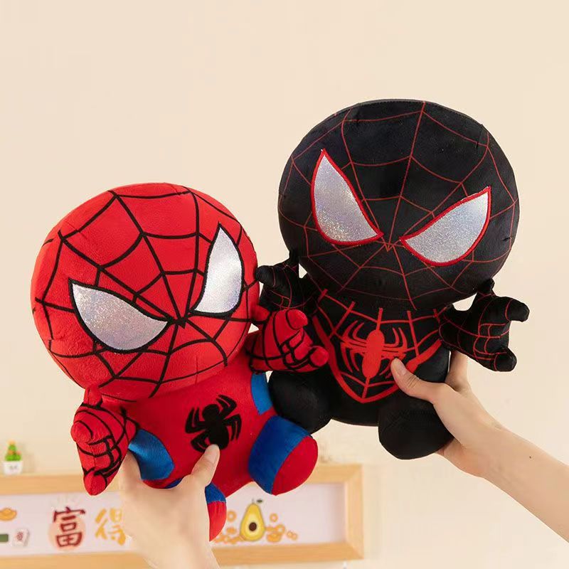 Gấu bông siêu anh hùng người nhện (Spiderman) 25cm--&gt;50cm mẫu mới 2 màu đỏ đen siêu hot siêu cute cho bé, hàng xịn cao cấp loại 1 an toàn cho trẻ nhỏ