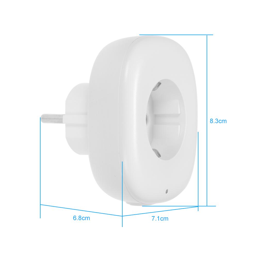 Wifi Smart Socket Plug with Big On/Off Switch Button + USB Port, Smart Alexa Outlet Support APP Remote Control Timing Function Voice Control for Amazon Alexa for Google Home IFTTT No Hub Required 10A-2200W