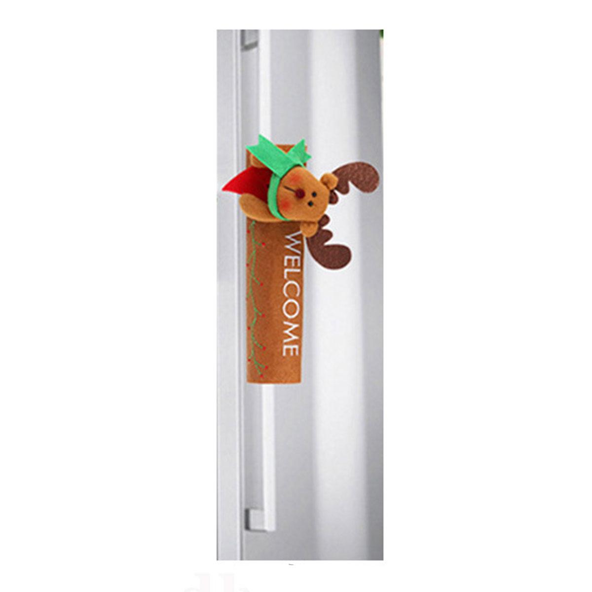 Bọc Tay Nắm Cửa Tủ Lạnh Chủ Đề Giáng Sinh