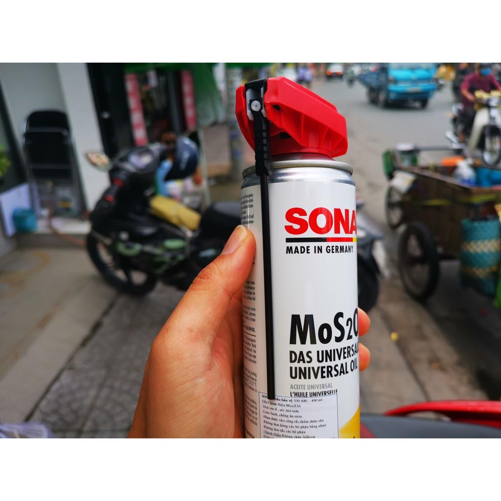 Dầu Bảo Quản Và Chống Rỉ Sét Sonax MOS 2 Oil 339400 400ml New 2020