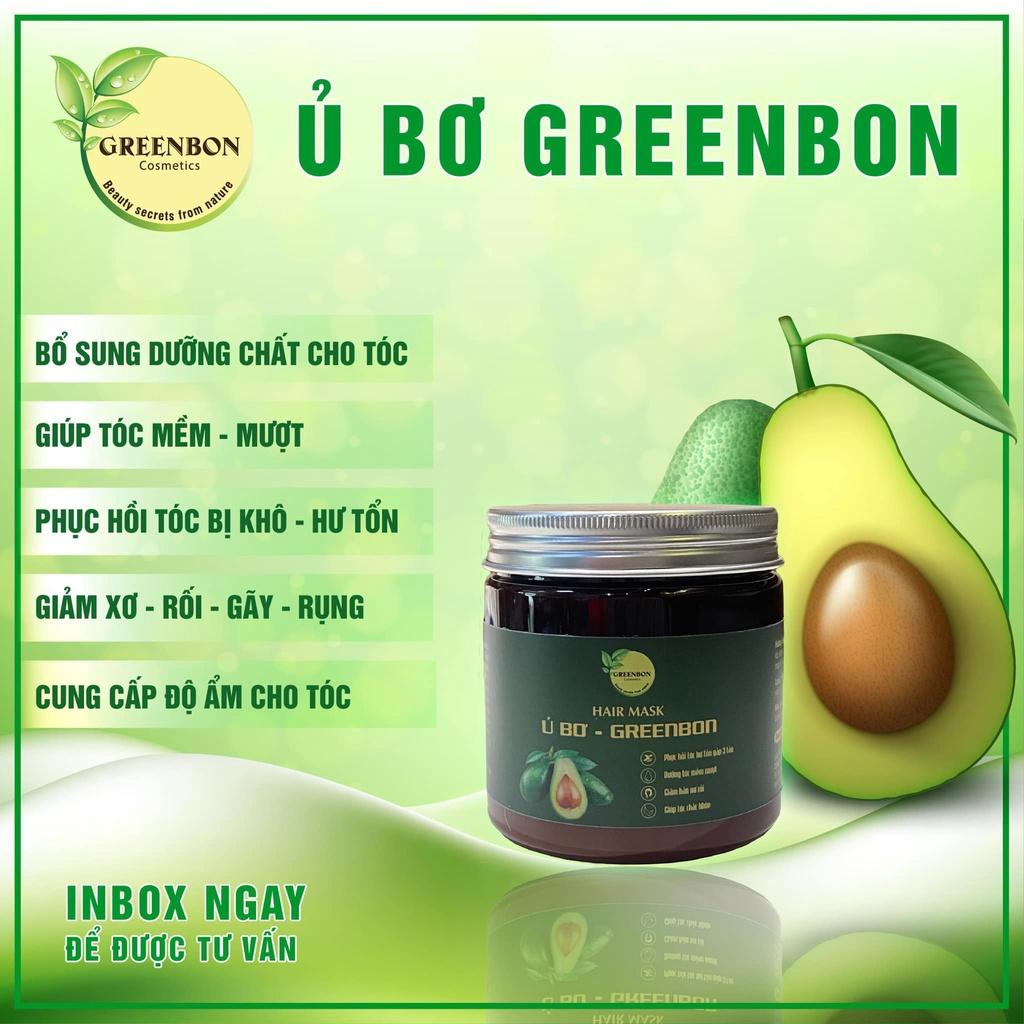 Ủ tóc bơ siêu phục hồi 200gram GreenBon Cosmetics