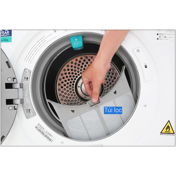 Máy sấy Electrolux 8 kg EDS805KQWA