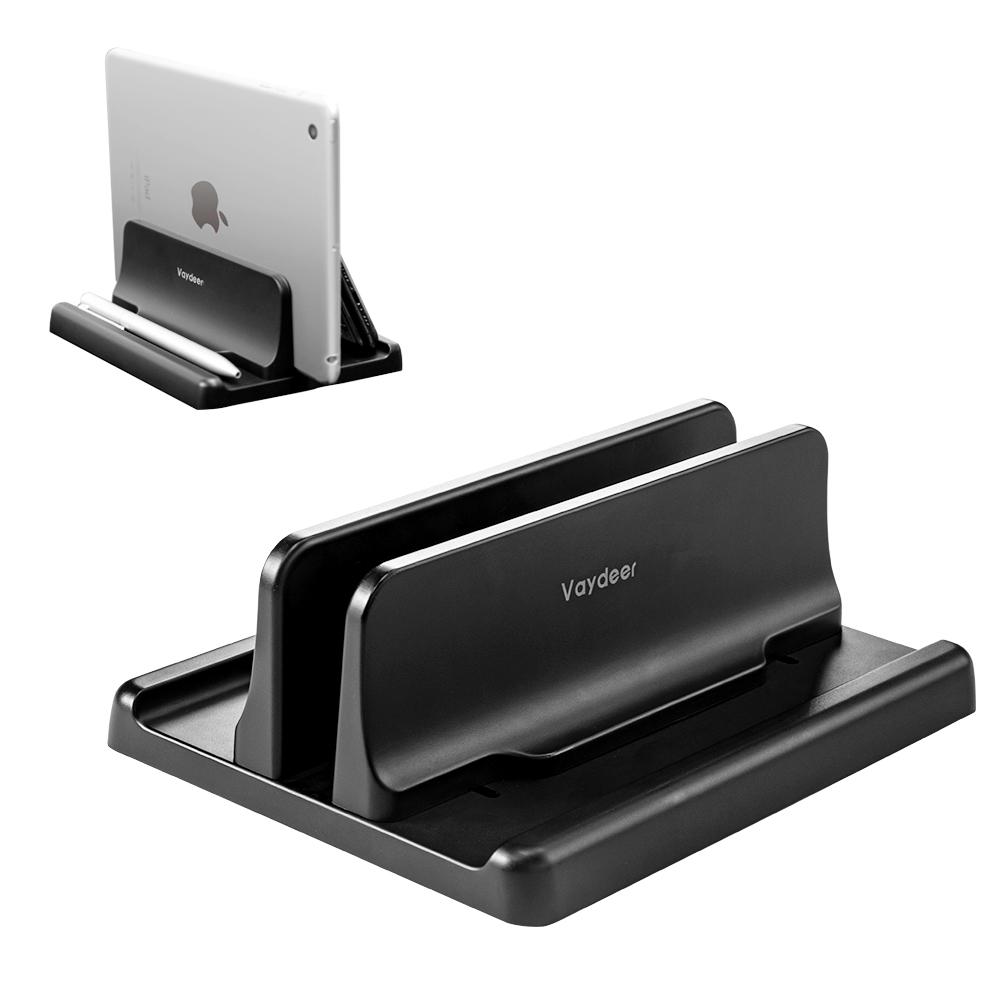 Vaydeer Nhựa Đứng Laptop Chân Đỡ Có Thể Điều Chỉnh Máy Tính Để Bàn Notebook Dock Tiết Kiệm Không Gian 3 Trong 1