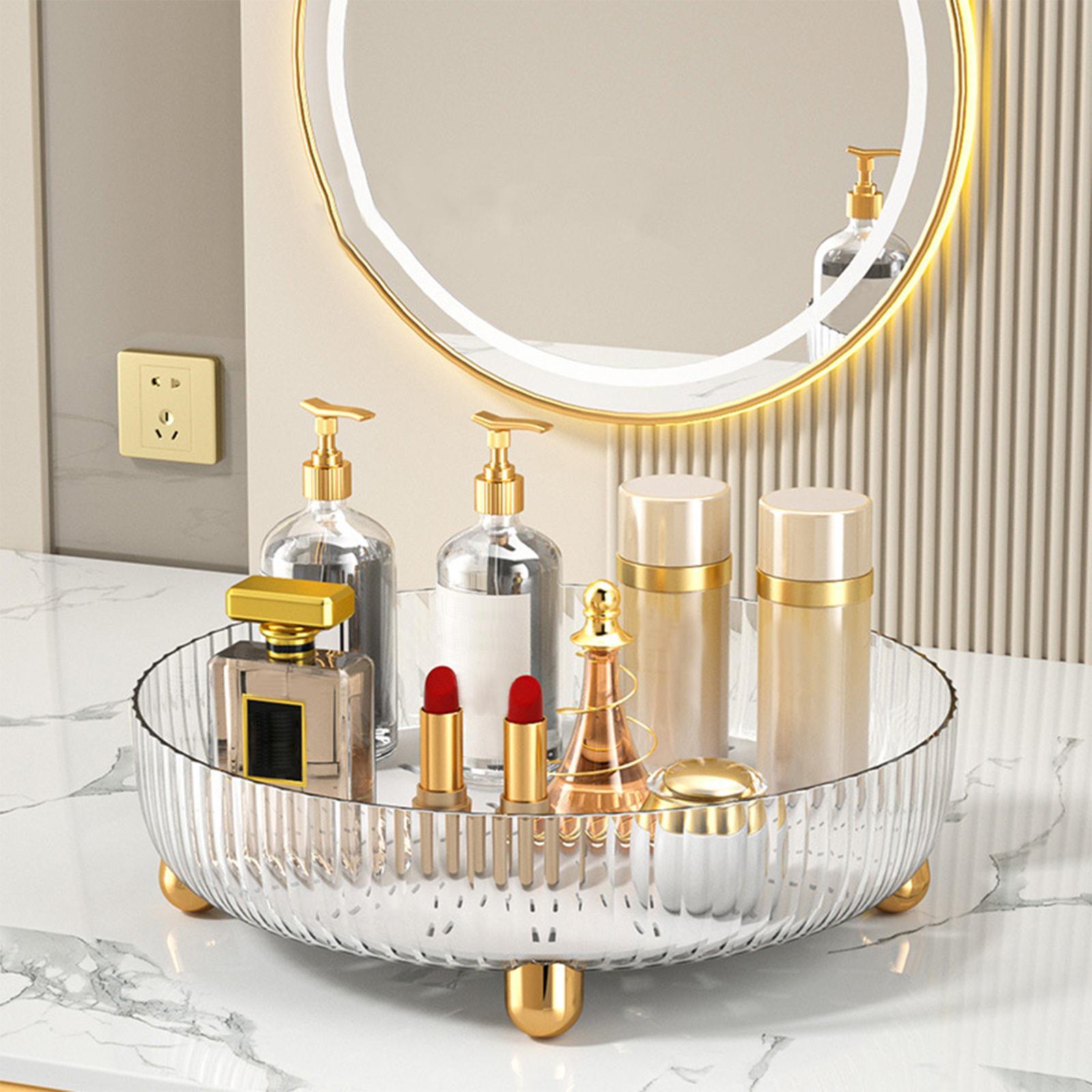 Fruit Plate Bathroom Countertop Organizer Cosmetic Storage Tray for Bathroom