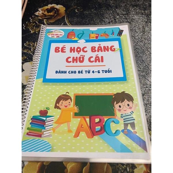 Học liệu bé học bảng chữ cái