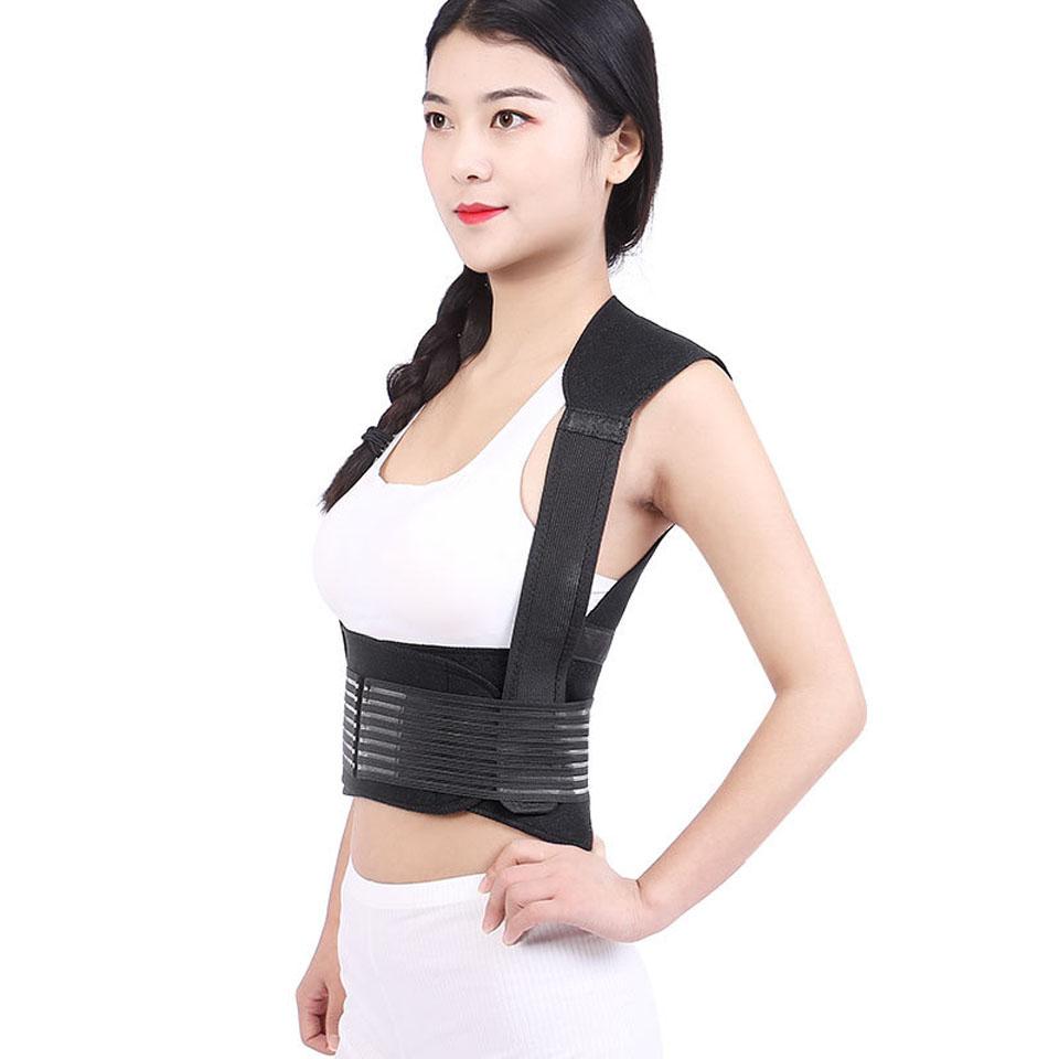 GobyGo Orthoped Tourmaline Tự Làm Nóng Hỗ Trợ Nam Nữ Với Cột Sống Lưng VAI EO Tư Thế Corrector Dây Để Giảm Đau