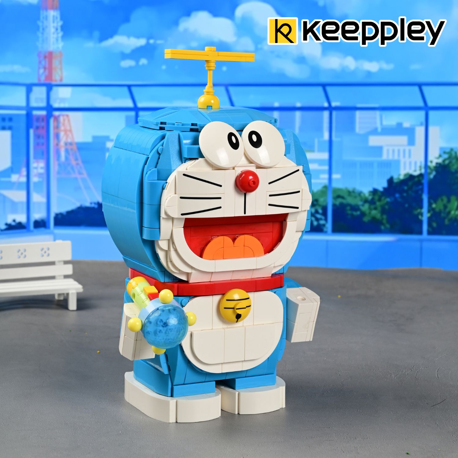 Đồ Chơi Lắp Ráp KEEPPLEY Doraemon S0104 - Herbie Toys