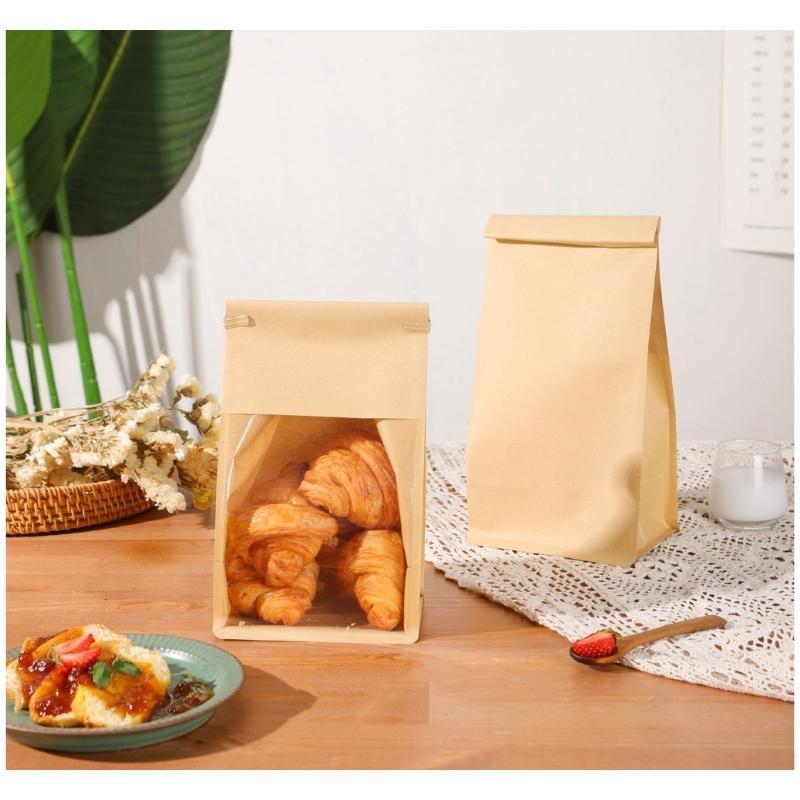 Túi Đựng Bánh Mì Sandwich Bánh Gối Quy Cookies 450 Gam Cao Cấp Set 50 Túi - F10066