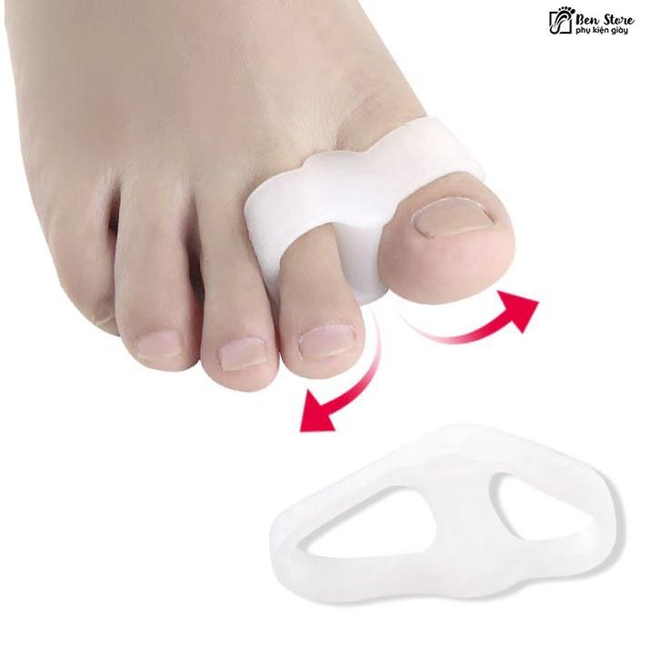 Cặp silicon ngón chân cái, nẹp silicon, bảo vệ chân . chống biến dạng khớp #sil27