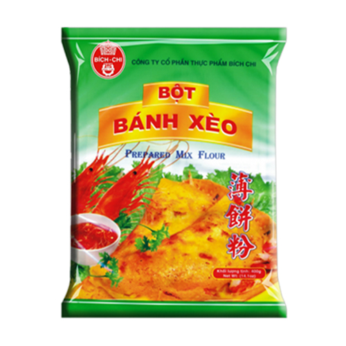 Thùng 25 Gói Bột Bánh Xèo Bích Chi (400g/Gói)