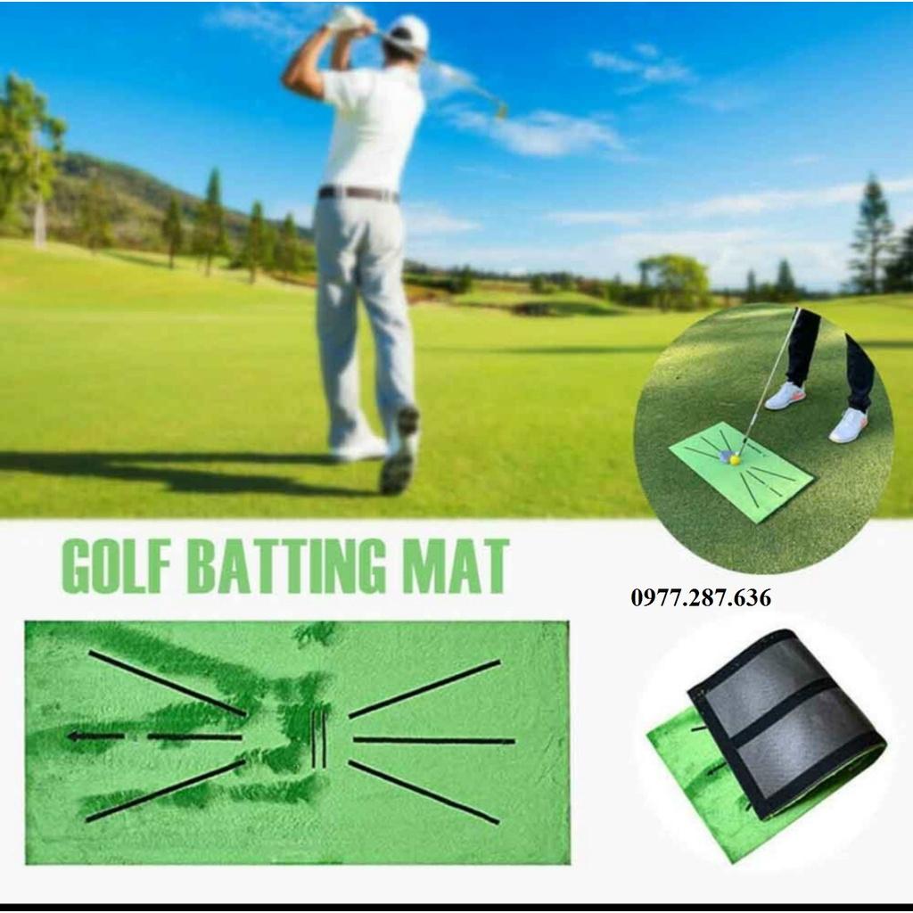 Thảm Tập Swing golf Batting Mat PGM Tại Nhà Ngoài Trời Di Động Mini Có Vạch Định Hướng Phát Bóng TT008 - Hàng Chính Hãng