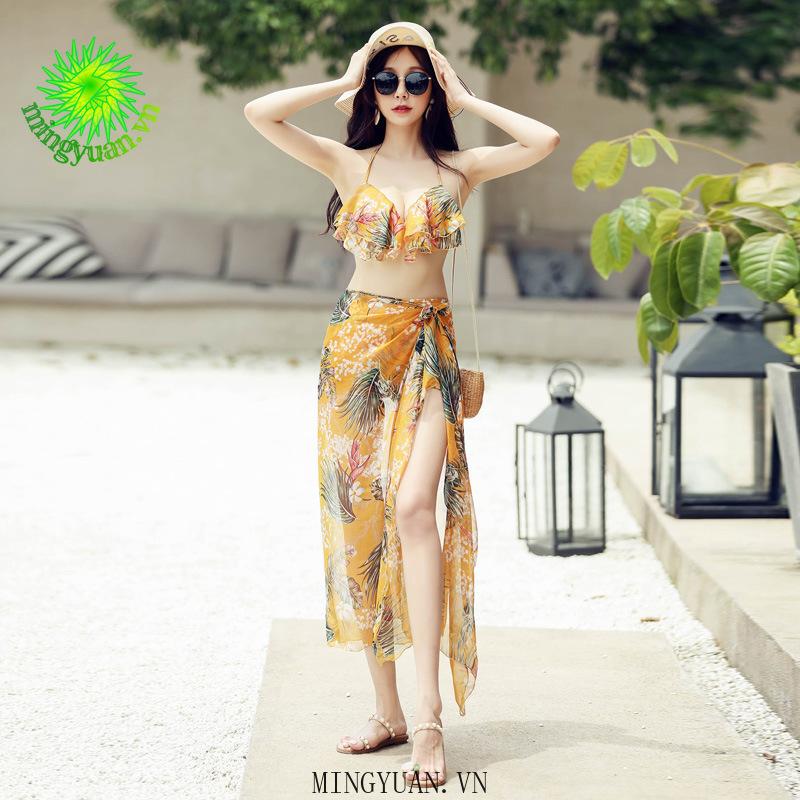 Set Đồ Tắm In Họa Tiết Thời Trang Dành Cho Cả Nam Và Nữ