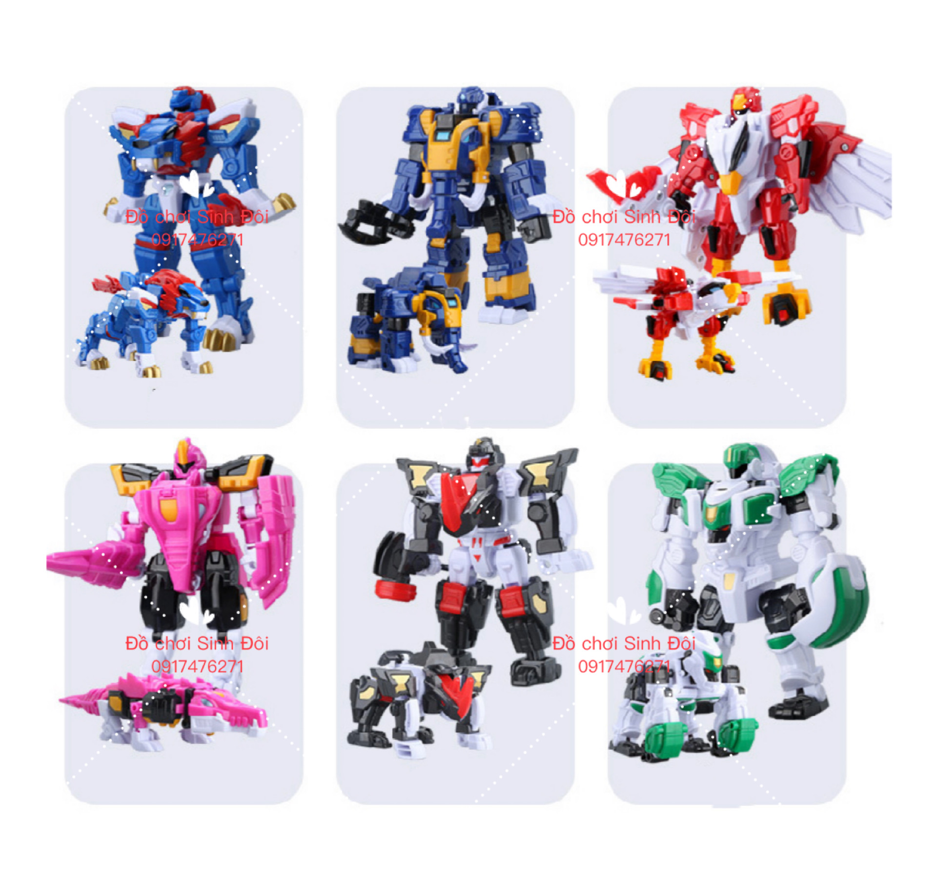 Biệt đội siêu nhân nhí - chiến binh thú mini - bit Kong