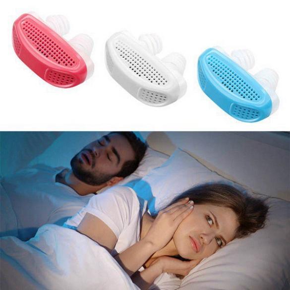Thiết Bị Chống Ngáy Ngủ 2in1 - Dụng Cụ Chống Ngáy Ngủ Tiện Lợi
