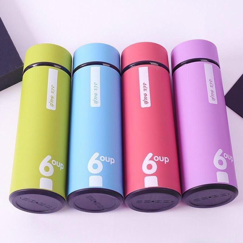 Bình Giữ Nhiệt Lõi Thủy Tinh Chống Nóng 6 Oup Siêu Bền Đẹp 450ml