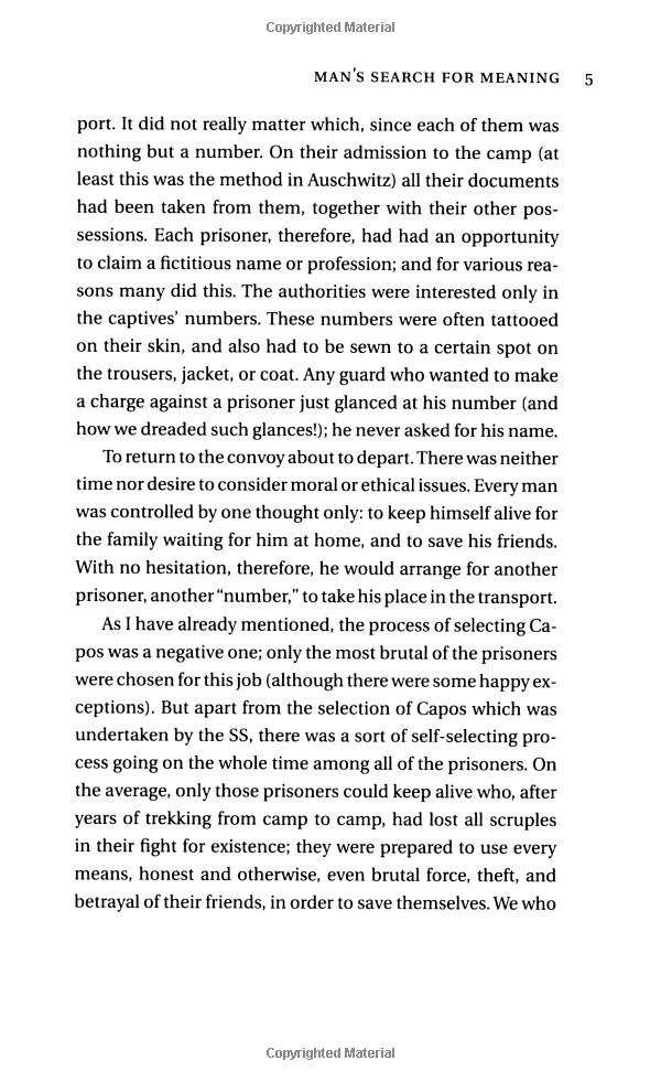 Sách Man's Search For Meaning : The Classic Tribute To Hope From The Holocaust