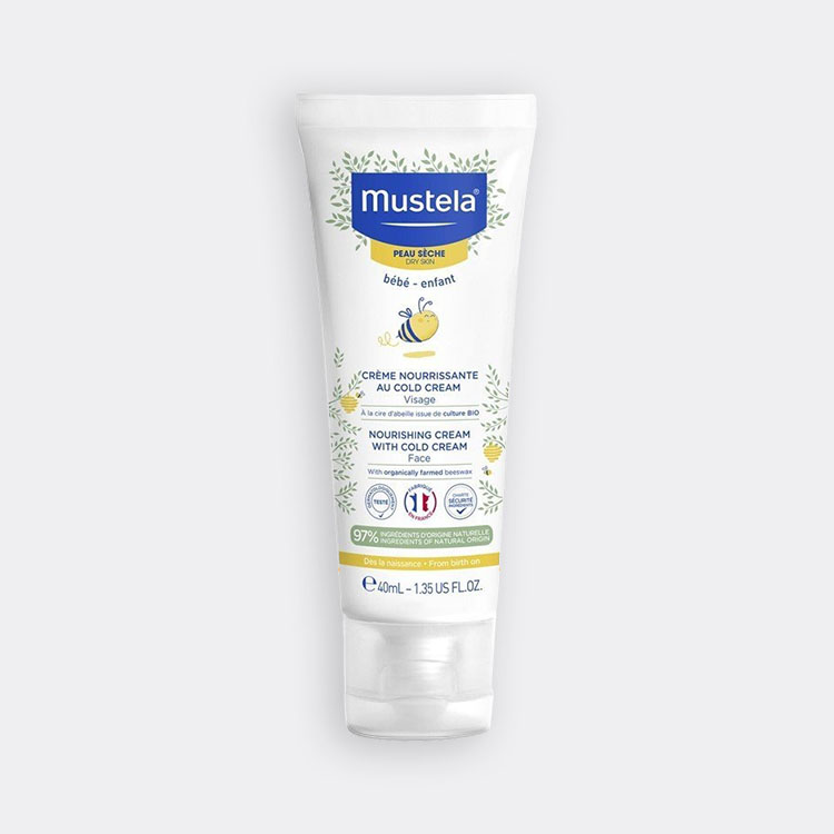Kem Dưỡng Da Mặt Cho Trẻ Sơ Sinh Và Em Bé Da Khô Mustela