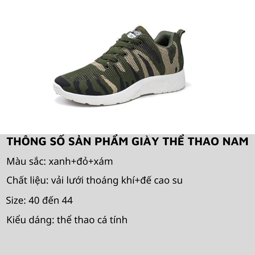 Giày Thể Thao Nam Sneaker Thoáng Khí Năng Động Trẻ Trung Cổ Vừa Nhiều Màu GNA03 SUNO STORE