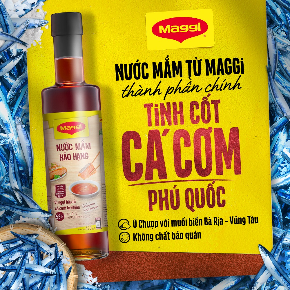 Hình ảnh Nước mắm MAGGI Hảo hạng chai thủy tinh 490ml