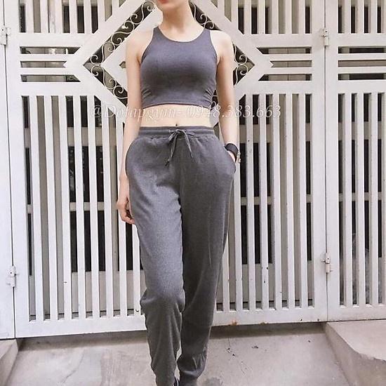 Quần Dài Jogger Form Rộng Thể Thao Thời Trang