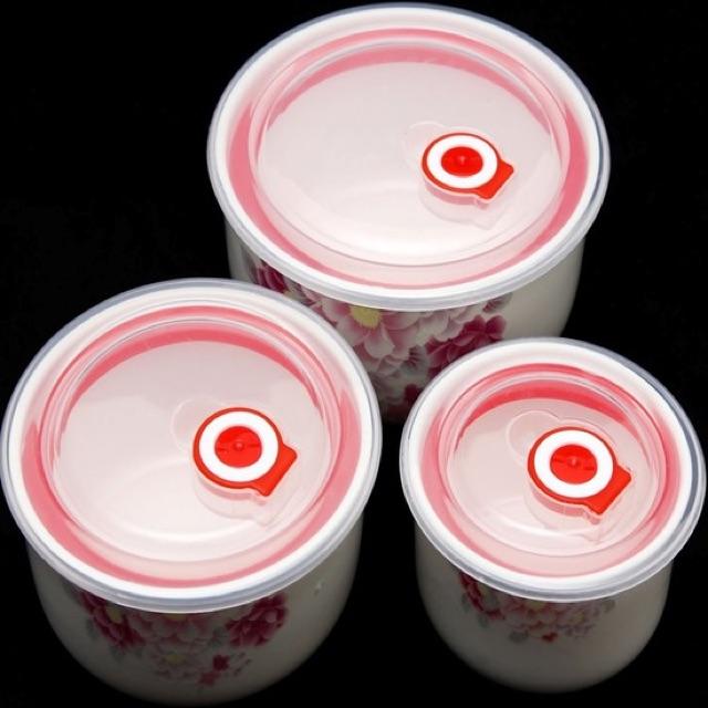 Bộ 3 bát hút chân không - br00432