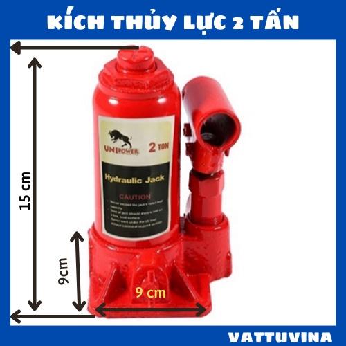 Kich thủy lực 2 tấn, con đội thủy lực 2 tấn