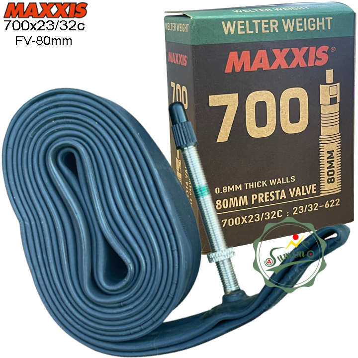 Ruột MAXXIS Welter Weight 700x23-32c Presta Valve - Van nhỏ 80mm