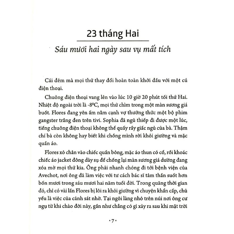 Cô Gái Trong Sương Mù
