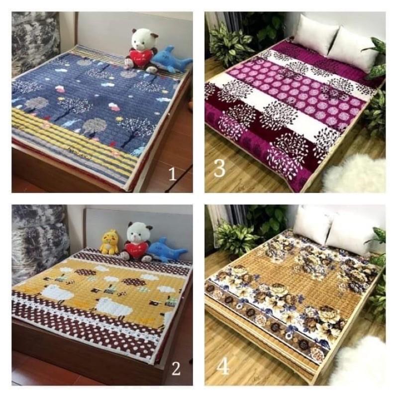 Thảm trải giường lông cừu 3 lớp siêu mềm mịn cao cấp.Thảm nỉ trải giường, đệm, sàn nhà siêu ấm