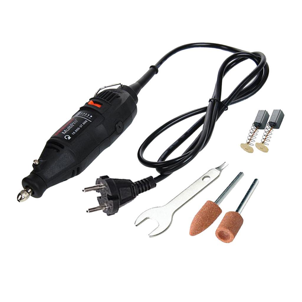 Drilling Polishing Machine Wood Carving Power Tools Mini Electric Grinder EU