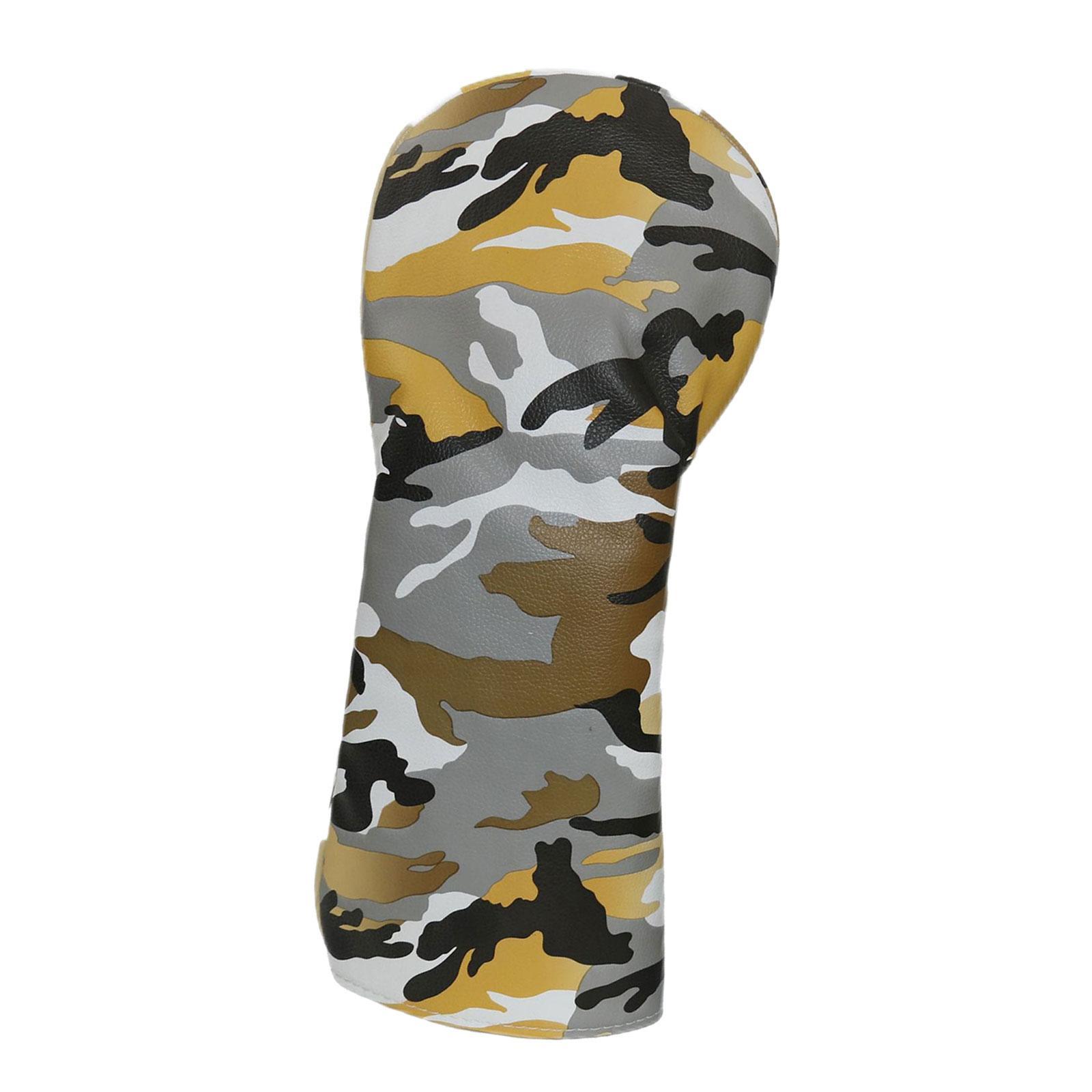 Golf Head Covers for Golf Clubs Golf Headcover Durable Scratch Resistant  PU Golf Wood Headcovers for Golf Accessories Golfer Gift