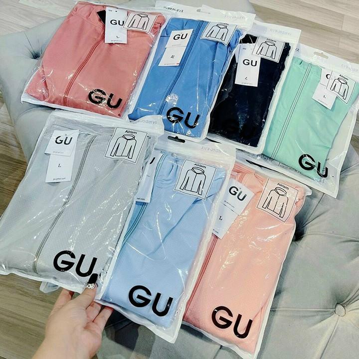 Áo Chống Nắng Nữ GU 2 Lớp vải Thun Mát chống nắng chống tia UV hàng cao cấp