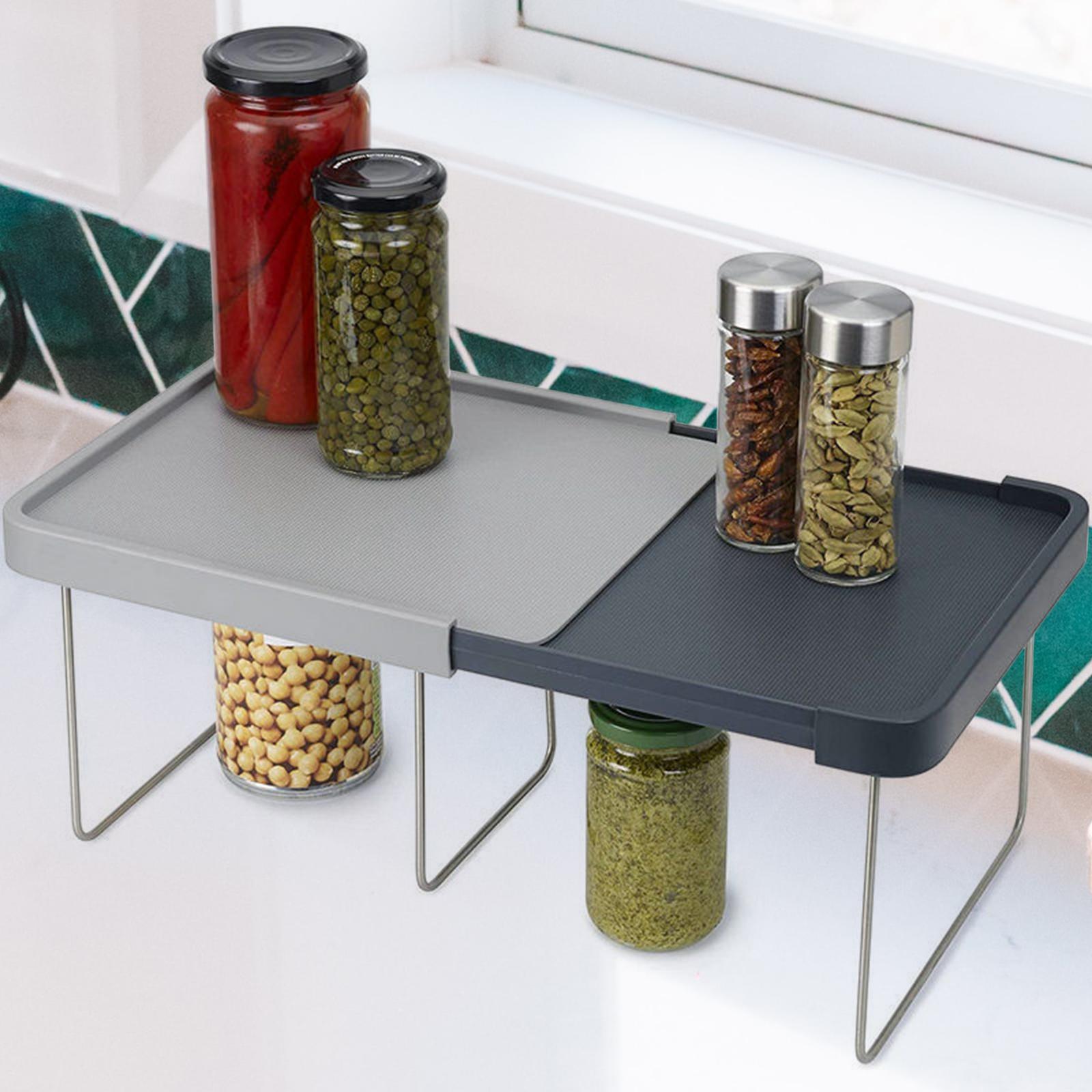 Seasoning Storage Rack Kitchen Storage Organizer for Home Kitchen Countertop