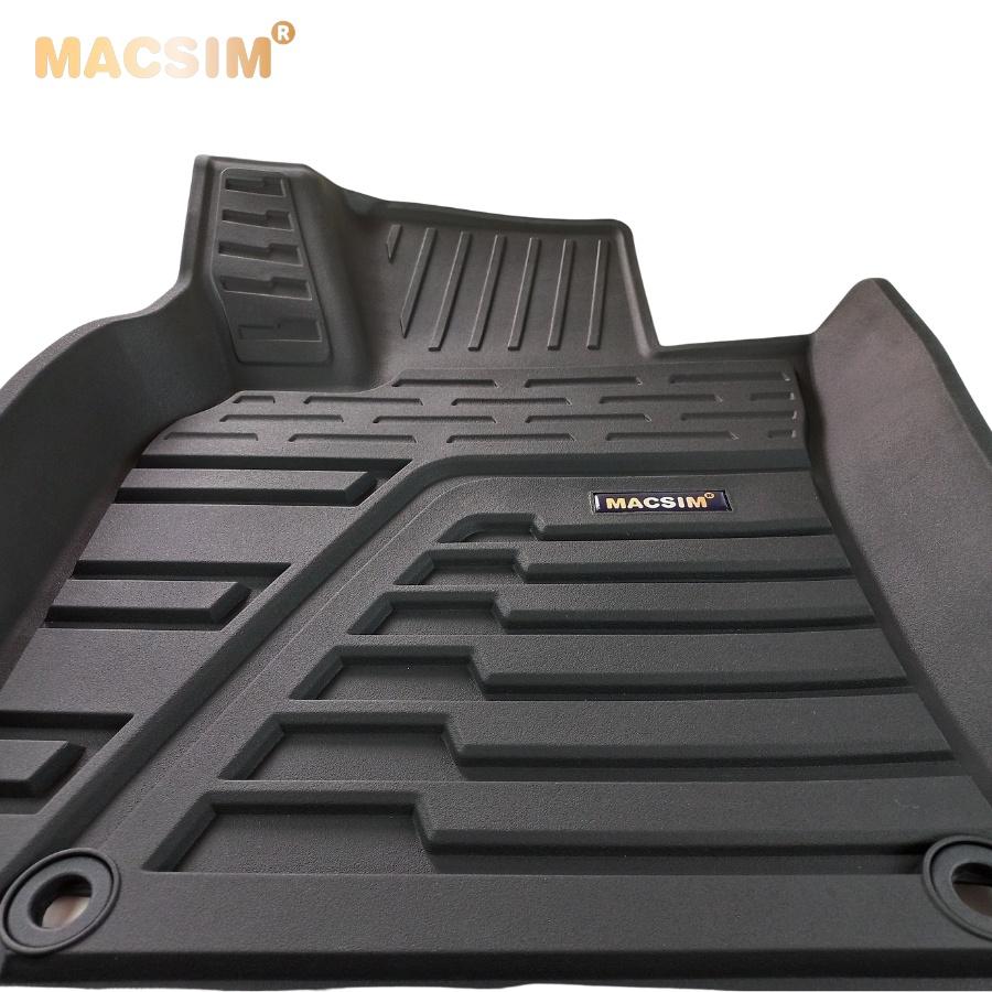 Thảm lót sàn xe ô tô MAZDA CX5 2012- đến nay Nhãn hiệu Macsim chất liệu nhựa TPE đúc khuôn cao cấp - màu đen