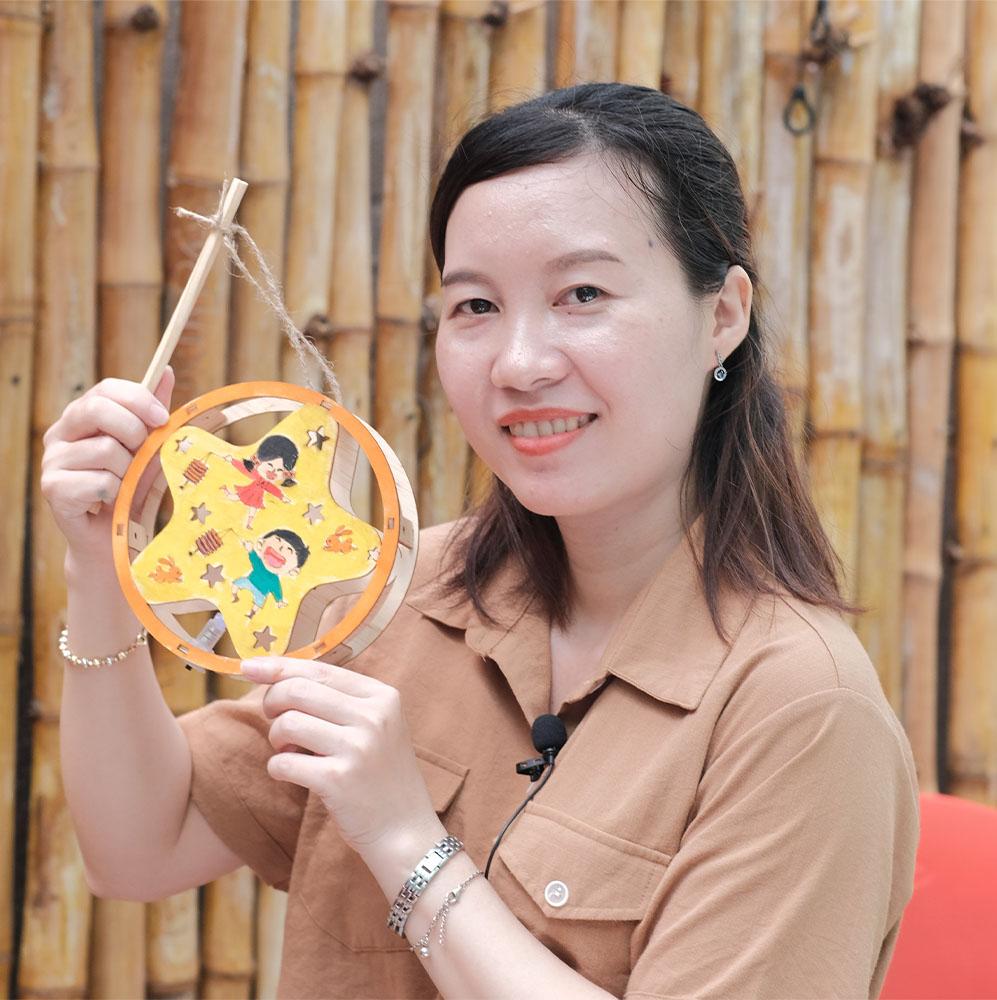 Lồng Đèn Sáng Tạo - Sao Sáng Trăng Rằm - Giftbrand GB10