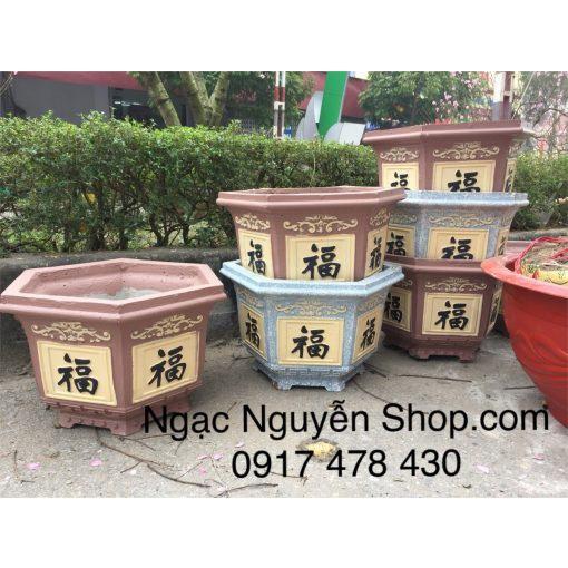 Khuôn lục giác rộng 38 mẫu chữ phúc hán có lòng trong liền khối, hàng dày dặn