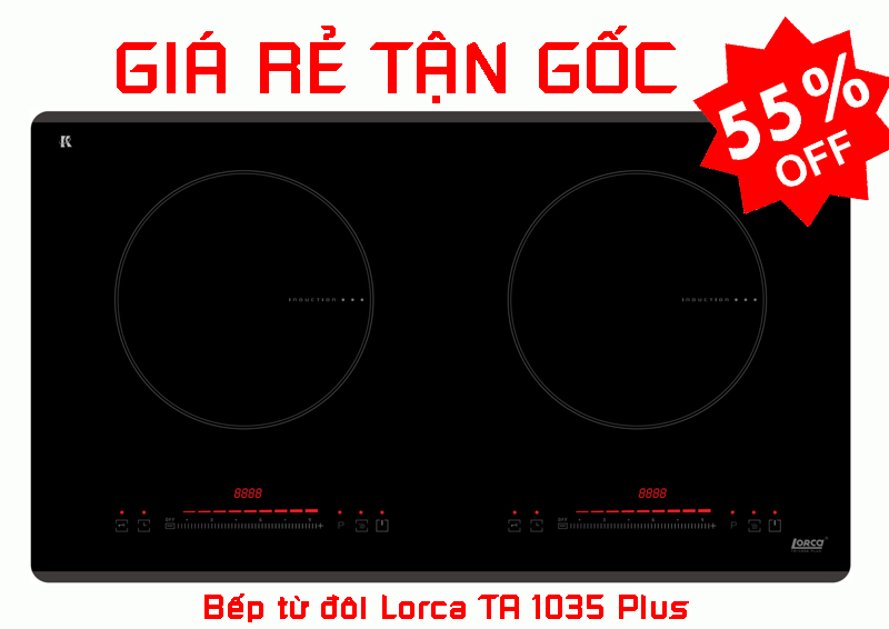 Bếp từ đôi Lorca TA 1035 Plus