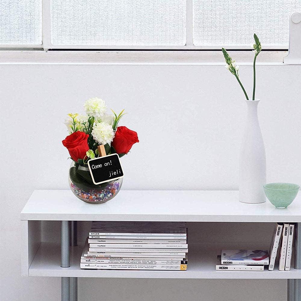 Bộ 50 bảng gỗ có kẹp, bảng nhỏ mini bảng ghi nhớ, bìa đựng ảnh bằng gỗ, làm đồ trang trí bàn, đựng thiệp, bảng tên, chậu thảo mộc, trang trí tiệc cưới