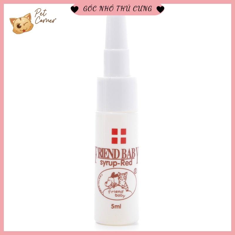 Siro uống chống giun sán cho chó mèo Friend Baby 5ml