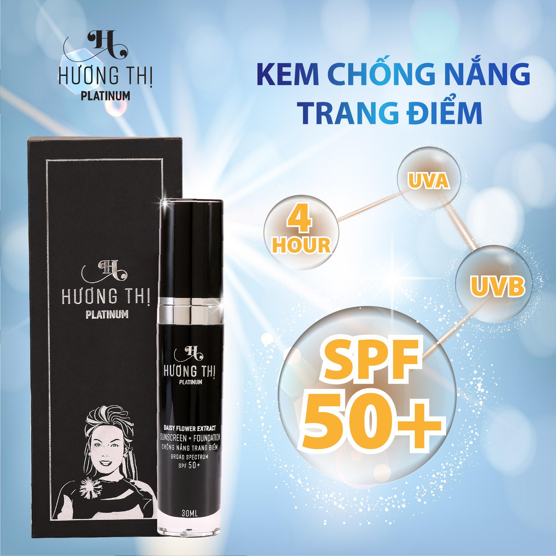 Kem Chống Nắng Trang Điểm Hương Thị 30ml