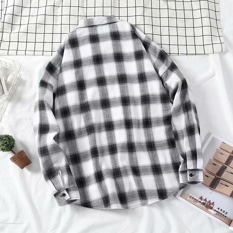 Áo sơ mi tay dài họa tiết sọc thời trang phong cách dành cho nam