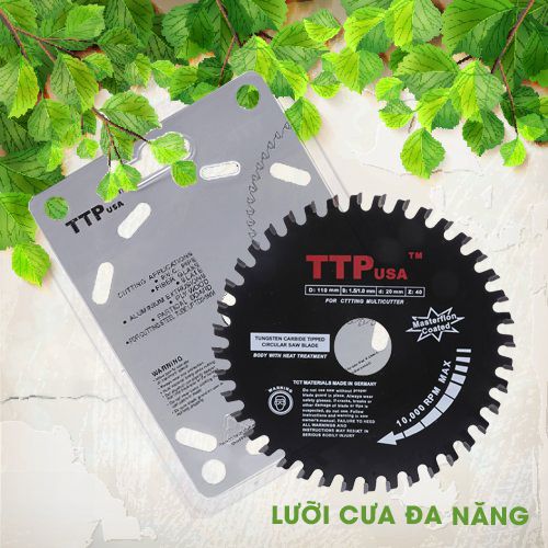 LƯỠI CƯA ĐA NĂNG TTPusa - Lưỡi cưa tròn đa năng 110mm-40 răng