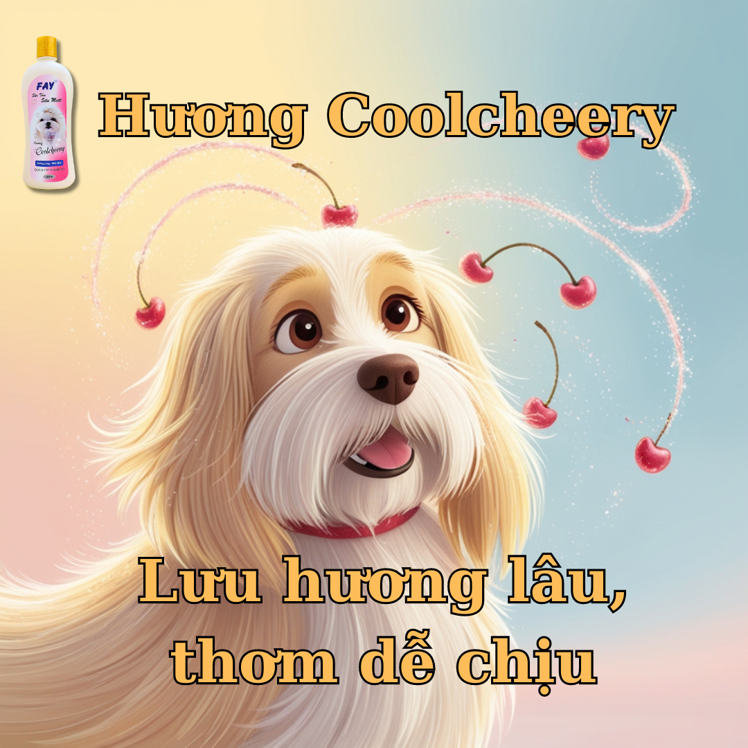 Sữa tắm Fay Siêu mượt Coolcheery 300ml