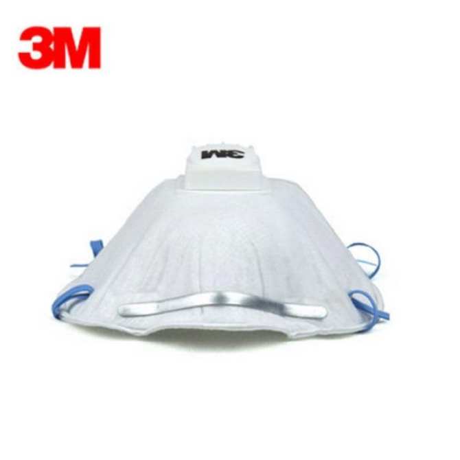 1 Hộp 10 cái Khẩu trang 3M 8822 cao cấp có van thở chính hãng , bảo hộ , chống bụi siêu mịn Pm0.3 , Pm2.5 , kháng khuẩn , màu trắng , thun qua gáy - Tặng móc treo khóa nhắc nhở (bảo vệ hô hấp )