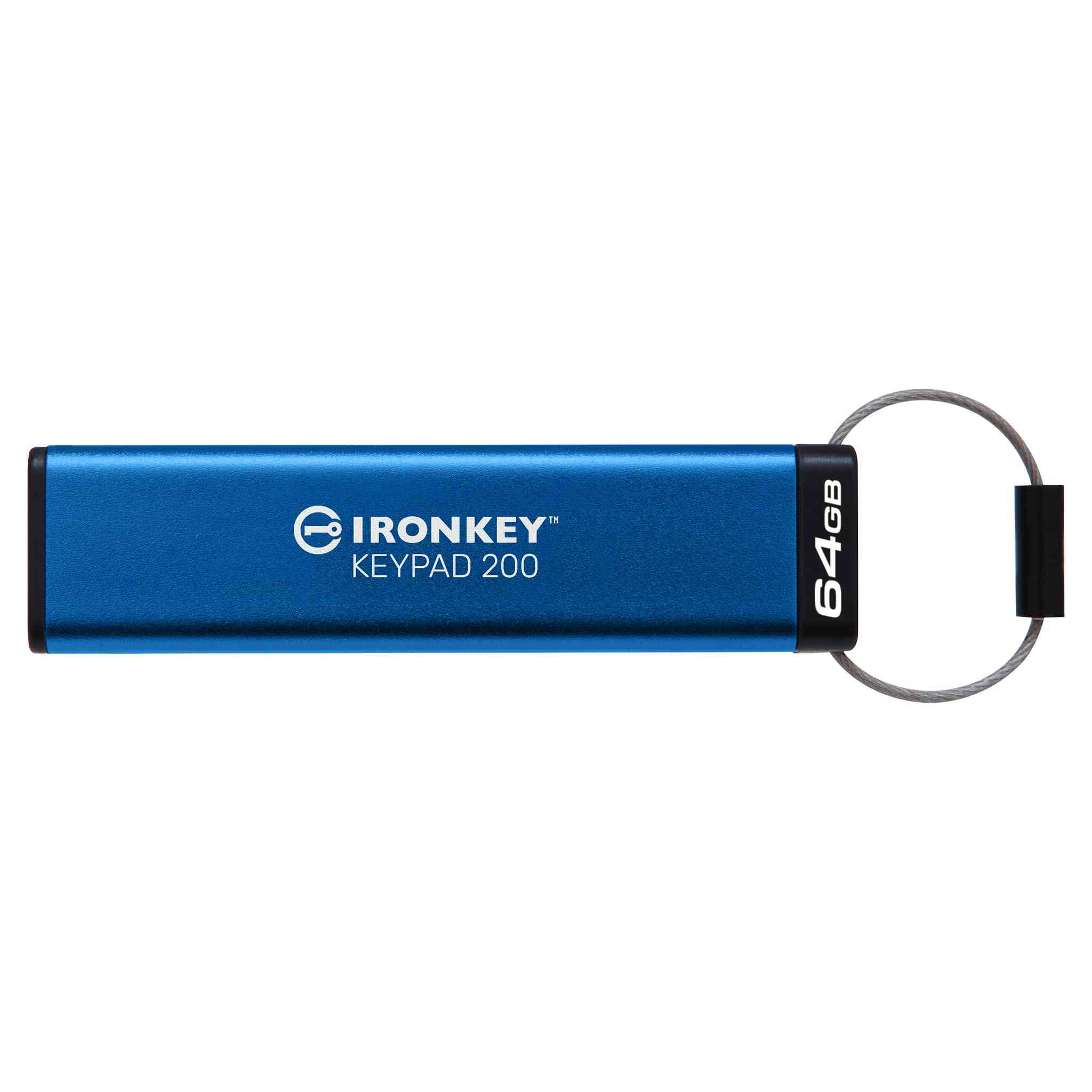 USB Bảo Mật Kingston IronKey Keypad 200 64GB - IKKP200/64GB - Hàng Chính Hãng