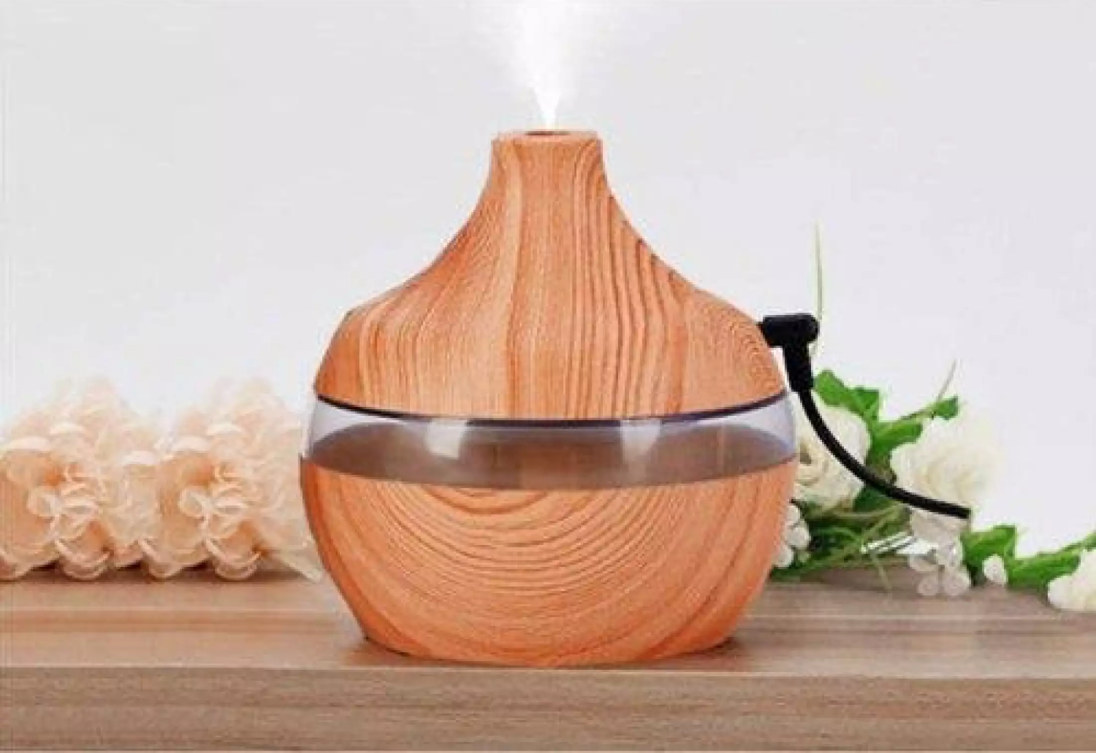 Máy khuyếch tán tinh dầu Ultrasonic Aroma Humidifier  - USB LED Mini