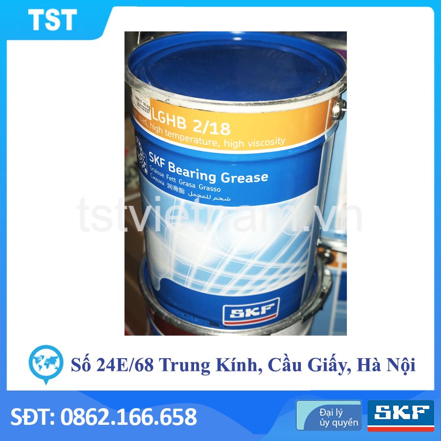 Mỡ SKF LGHB 2/18 (MỠ BÒ CHÍNH HÃNG SKF 100%)