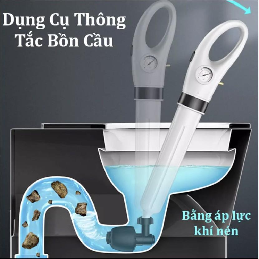 Súng Thông Tắc Bồn Cầu, Chậu Rửa Bát, Bồn Tắm.